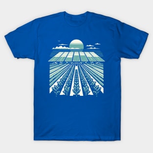 Future Bloom: Solarpunk Gardening T-Shirt – Embrace Eco-Futurism T-Shirt